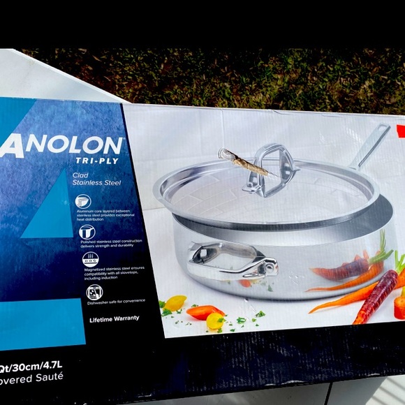Anolon fry pan 4.6 L 30 cm - Picture 1 of 2